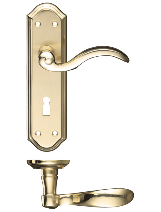 Winchester Lever Lock (57mm c/c) Furniture – 180 x 48mm