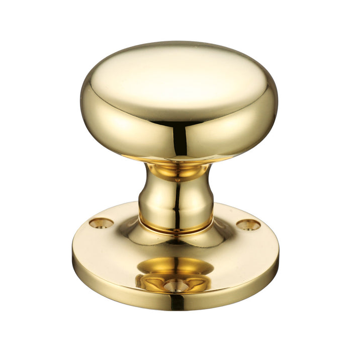 Mushroom Mortice Knob Furniture  62.5mm Rose dia.