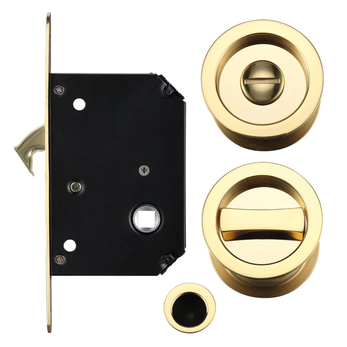 Sliding Door Lock Set - Suitable for 35-45mm Thick Doors