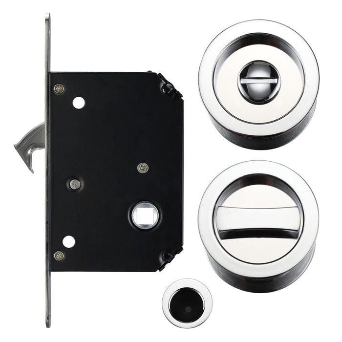 Sliding Door Lock Set - Suitable for 35-45mm Thick Doors