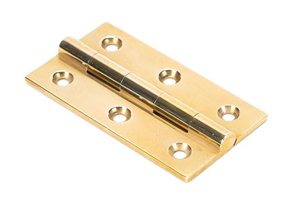 From The Anvil Hinges Polished Brass 2.5" Butt Hinge (pair)