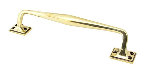 From The Anvil Cupboard Handles Aged Brass 300mm Art Deco Pull Handle