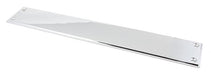 From The Anvil Fingerplates Polished Chrome 425mm Art Deco Fingerplate