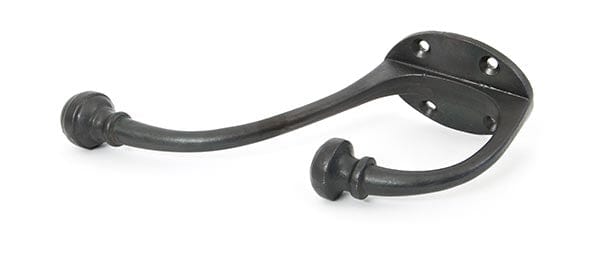 From The Anvil Coat & Hat Hooks Black 8 3/4" Hat & Coat Hook