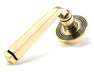 From The Anvil Handles Beehive Aged Brass Avon Round Lever on Rose Set (Plain) - Unsprung