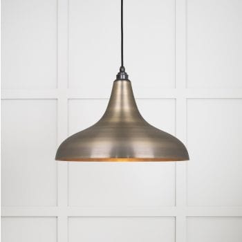 From The Anvil Lighting Aged Brass Frankley Pendant