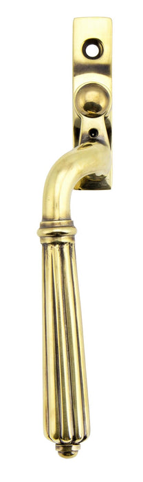 From The Anvil Window Hardware Left Hand Aged Brass Hinton Espag