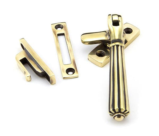 From The Anvil Window Hardware Aged Brass Aged Brass Locking Hinton Fastener