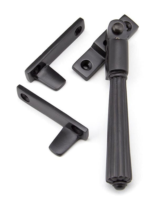 From The Anvil Window Hardware Aged Bronze Aged Brass Night-Vent Locking Hinton Fastener