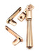 From The Anvil Window Hardware Polished Brass Aged Brass Night-Vent Locking Hinton Fastener