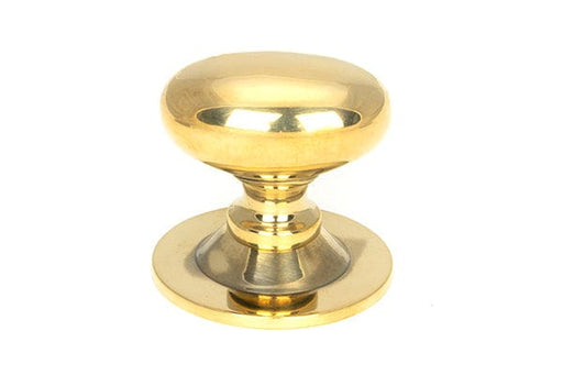 From The Anvil Cupboard Knob 33mm Aged Brass Oval Cupboard Knob