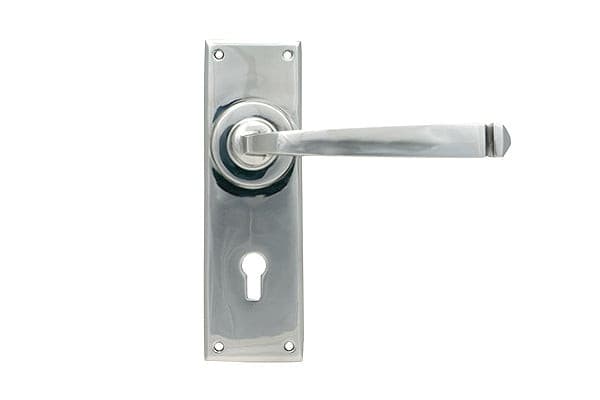 From The Anvil Handles Polished Marine SS 316 Avon Lever Lock Set