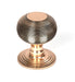 From The Anvil Knobs Polished Bronze Beehive Centre Door Knob