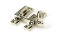 From The Anvil Window Hardware Polished Nickel Beehive Quadrant Fastener - Narrow