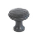 From The Anvil Cupboard Knob Small Beeswax Hammered Cupboard Knob