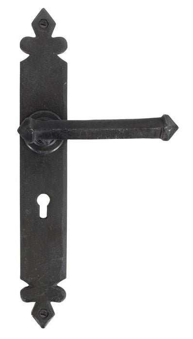 From The Anvil Handles Lever Lock Beeswax Tudor Lever Lock Set