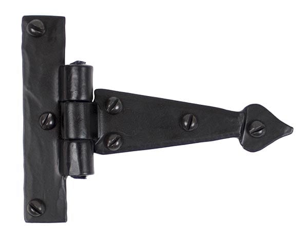 From The Anvil Hinges 4" Black Arrow Head T Hinge (pair)