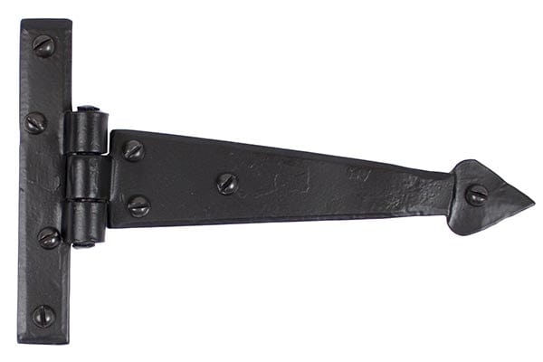 From The Anvil Hinges 6" Black Arrow Head T Hinge (pair)