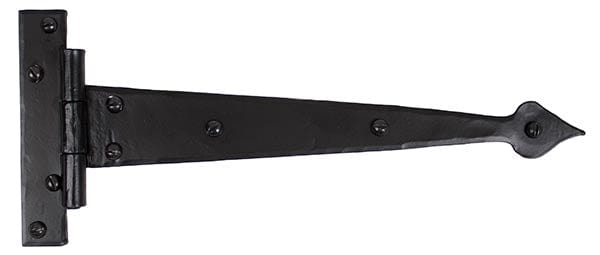 From The Anvil Hinges 12" Black Arrow Head T Hinge (pair)