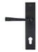 From The Anvil Handles Black Black Avon Lever Espag. Lock Set