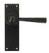 From The Anvil Handles latch Black Avon Lever Latch Set