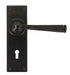 From The Anvil Handles Lock Black Avon Lever Latch Set