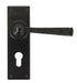 From The Anvil Handles Euro Black Avon Lever Latch Set