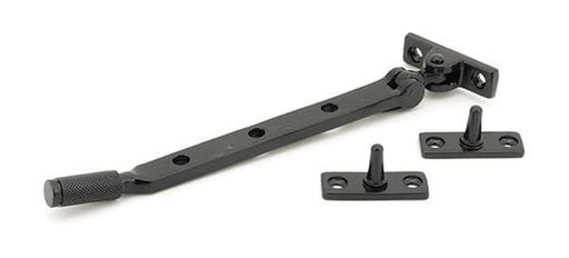 From The Anvil Window Hardware 8" Black Brompton Stay