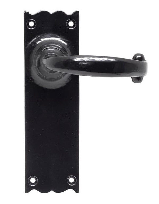 From The Anvil Handles Latch Black Cottage Lever