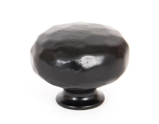 From The Anvil Cupboard Knob Large Black Elan Cupboard Knob - Large