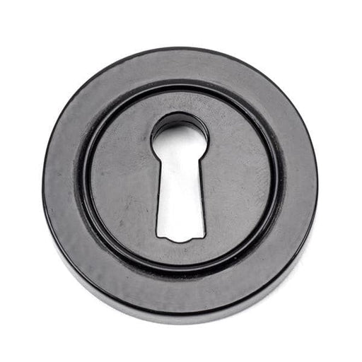 From The Anvil Escutcheons Plain Black Escutcheon