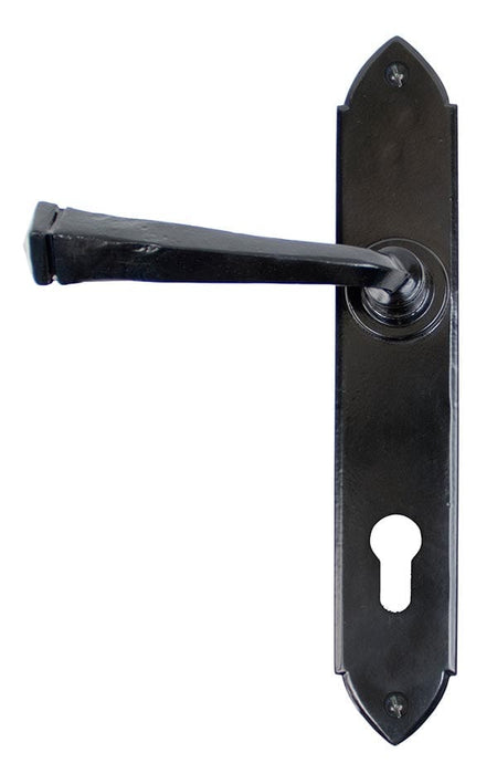 From The Anvil Window Hardware Espag Black Gothic Lever