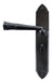 From The Anvil Window Hardware Bathroom Black Gothic Lever