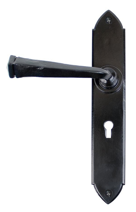 From The Anvil Window Hardware Lock Black Gothic Lever