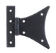 From The Anvil Hinges 3¼" Black  Half Butterfly Hinge (pair)