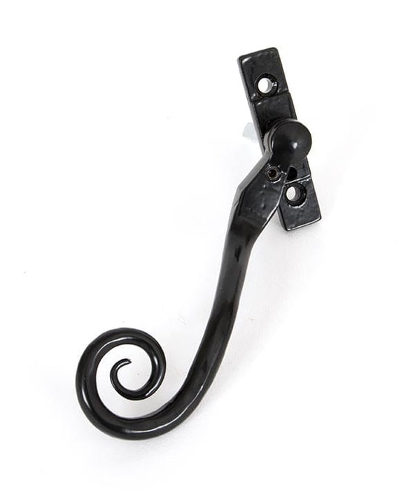 From The Anvil Window Hardware Left Hand Black Large 16mm Monkeytail Espag