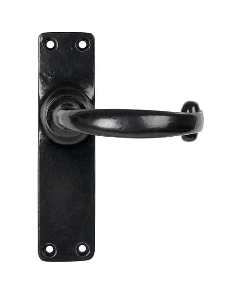 From The Anvil Handles Latch Black Lever Set