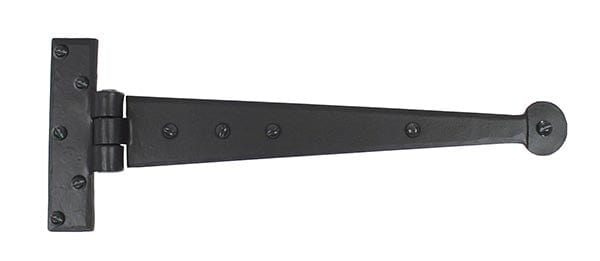 From The Anvil Hinges 12" Black Penny End T Hinge (pair)