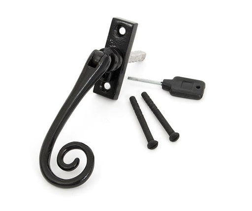 From The Anvil Window Hardware Right Hand Black Slim Monkeytail Espag