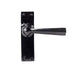 From The Anvil Handles Latch Black Straight Lever