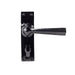 From The Anvil Handles Bathroom Black Straight Lever