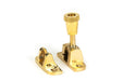 From The Anvil Window Hardware Polished Brass Brompton Brighton Fastener (Radiused)