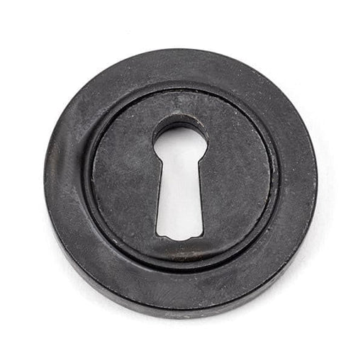 From The Anvil Escutcheons Plain External Beeswax Round Escutcheon