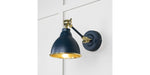 From The Anvil Lighting Dusk Hammered Brass Brindley Wall Light