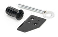 From The Anvil Window Hardware Black Key-Flush Sash Stop