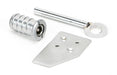 From The Anvil Window Hardware Satin Chrome Key-Flush Sash Stop