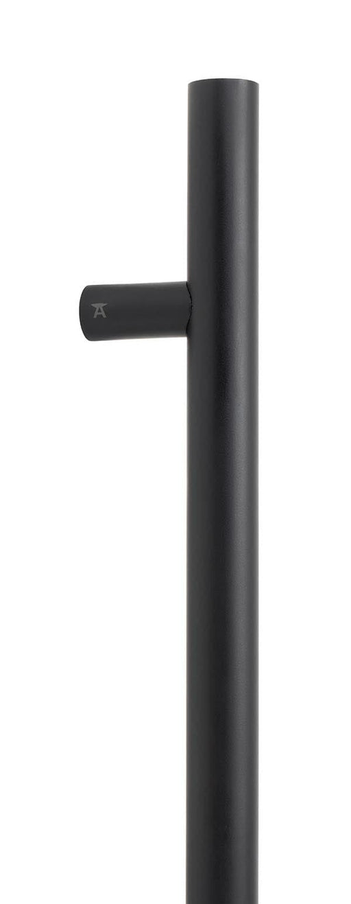 From The Anvil Cupboard Handles Secret Matt Black SS (316) 0.6m T Bar Handle Secret Fix 32mm