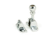 From The Anvil Window Hardware Polished Chrome Mushroom Brighton Fastener (Radiused)