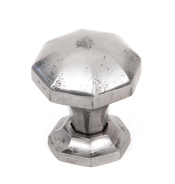 From The Anvil Cupboard Knob Small Natural Smooth Octagonal Cupboard Knob