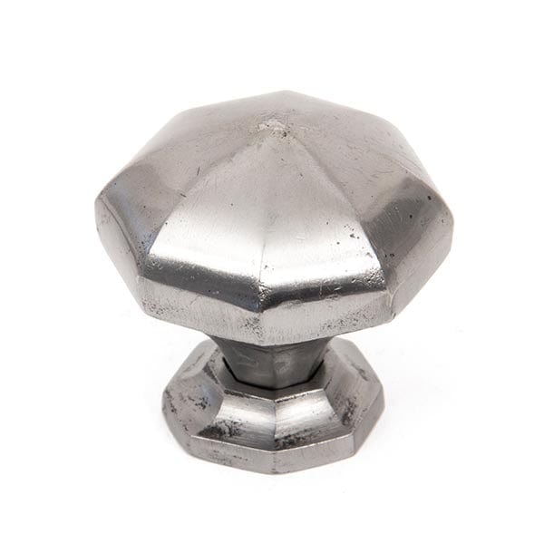 From The Anvil Cupboard Knob Large Natural Smooth Octagonal Cupboard Knob